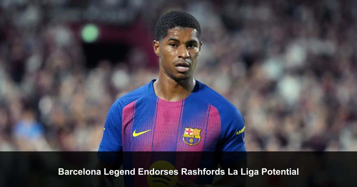 Image générée automatiquement pour l'article: Barcelona Legend Endorses Rashford's La Liga Potential